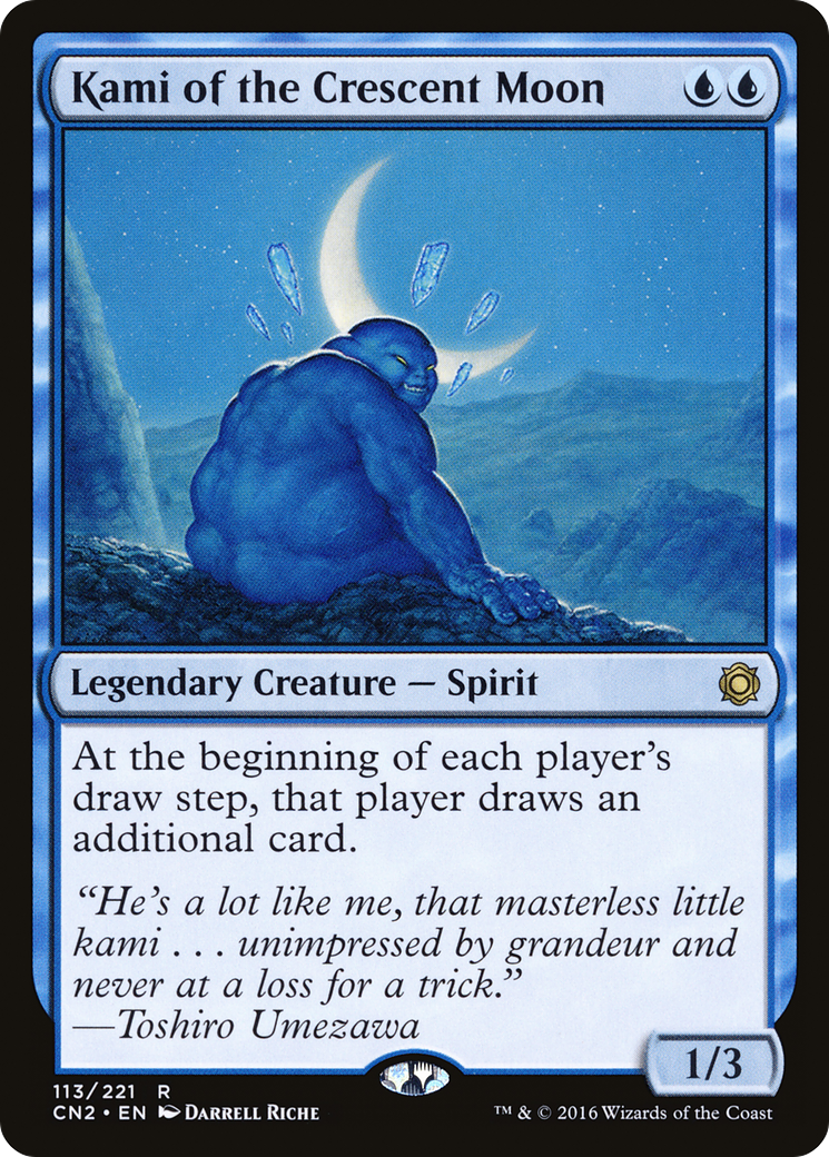 Kami of the Crescent Moon [Conspiracy: Take the Crown] Foil