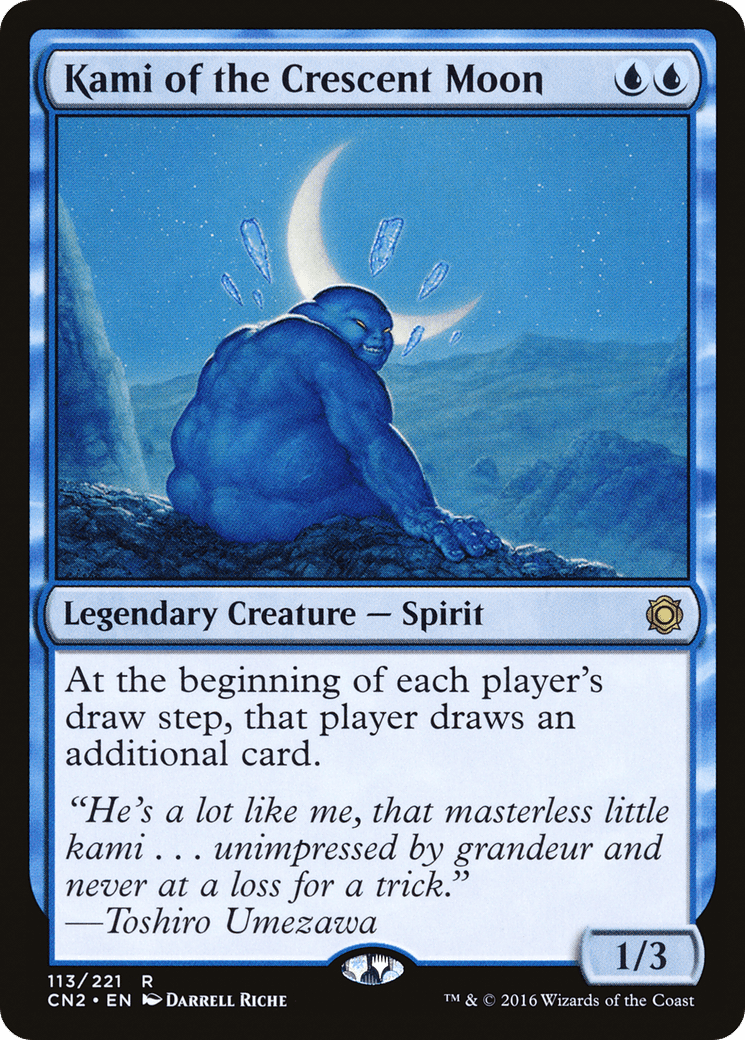 Kami of the Crescent Moon [Conspiracy: Take the Crown] Foil