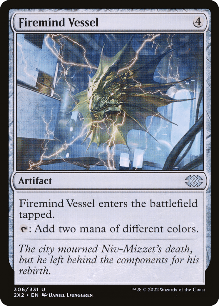 Firemind Vessel [Double Masters 2022] Foil