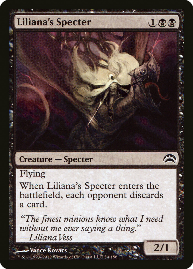 Liliana's Specter (034) [Planechase 2012]  Foil