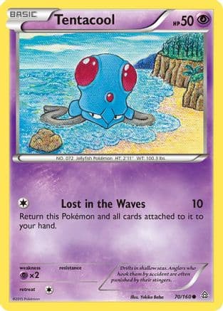 Tentacool 070/160 - XY  Primal Clash Reverse Holofoil