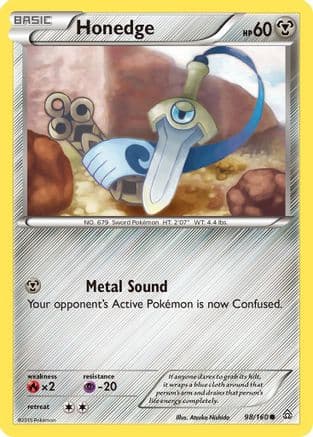 Honedge 98/160 - XY  Primal Clash Reverse Holofoil
