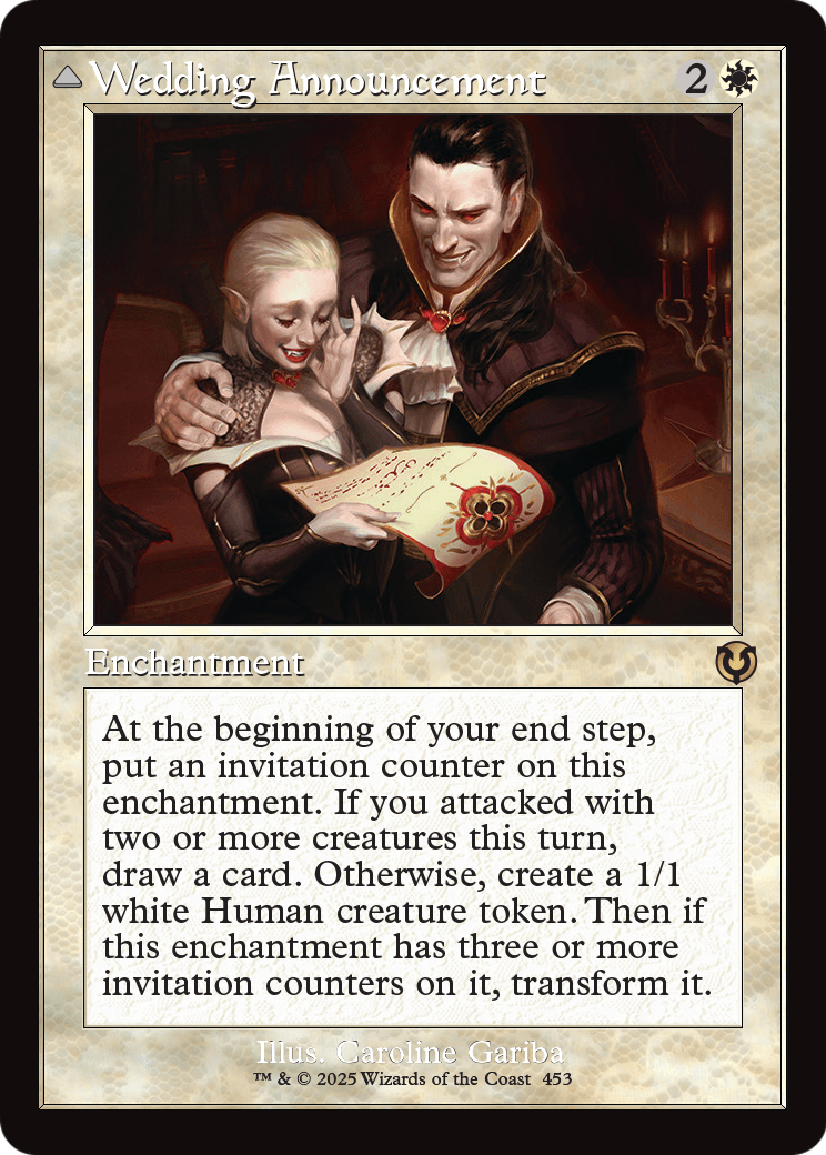 Wedding Announcement // Wedding Festivity (Retro Frame) (-453) [Innistrad Remastered]