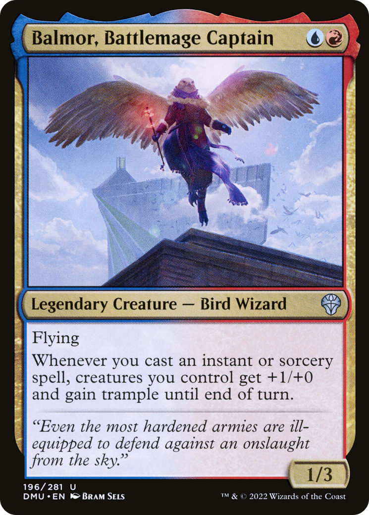 Balmor, Battlemage Captain [Dominaria United] Foil