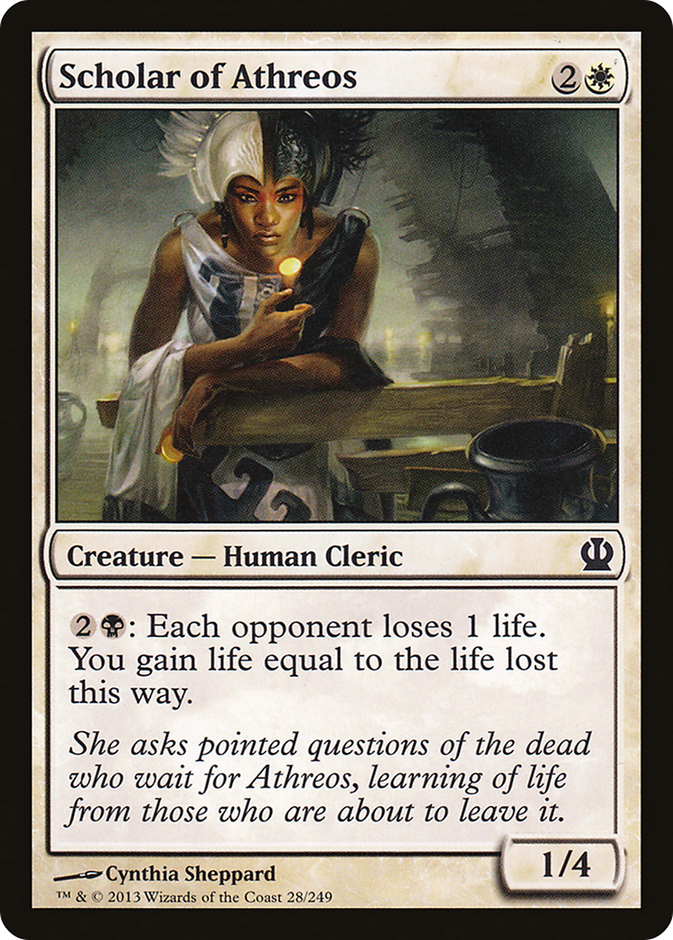 Scholar of Athreos [Theros] Foil