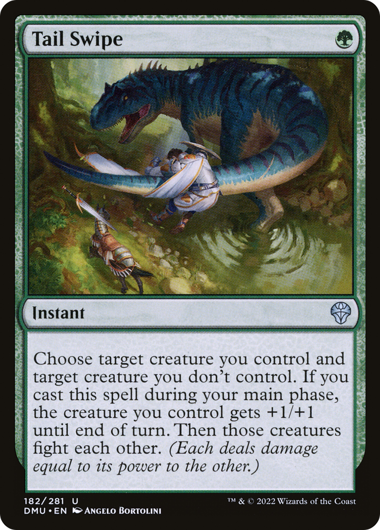 Tail Swipe [Dominaria United] Foil