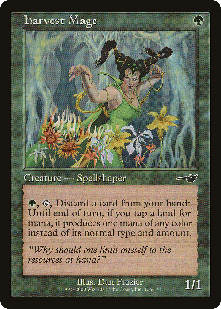 Harvest Mage [Nemesis] Foil