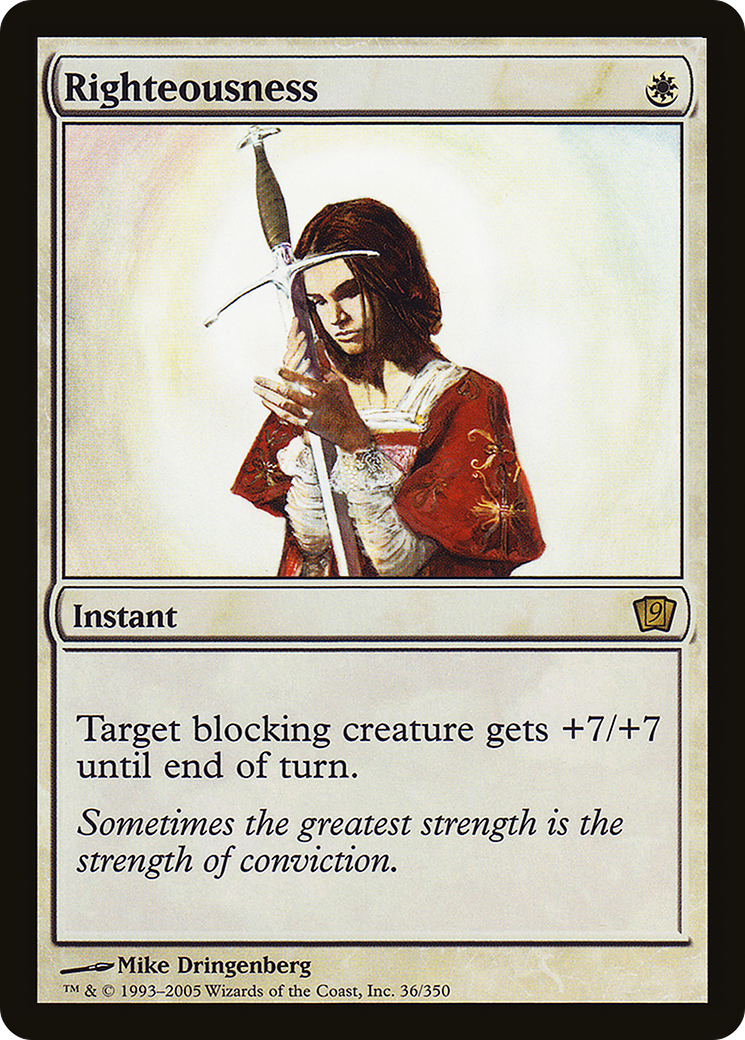 Righteousness [Ninth Edition] Foil