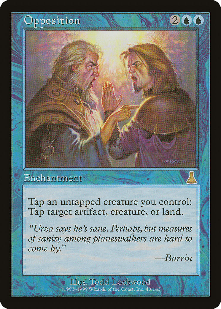 Opposition [Urza's Destiny] Foil
