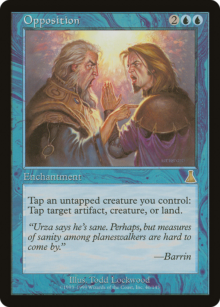 Opposition [Urza's Destiny] Foil