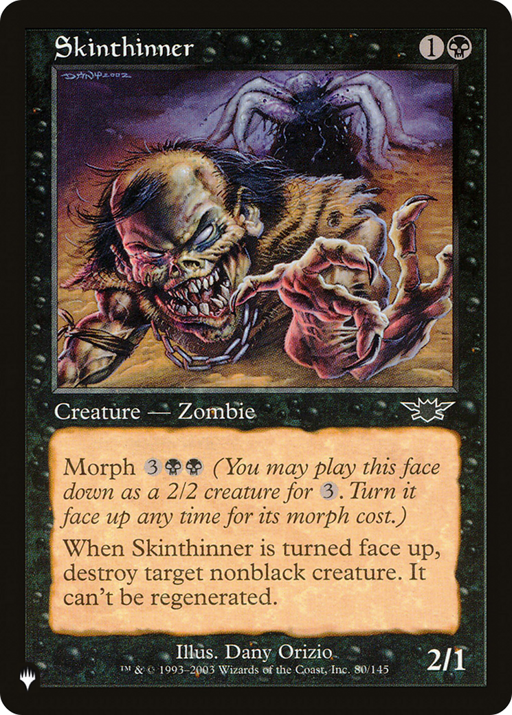Skinthinner |  (LGN-80) [The List]
