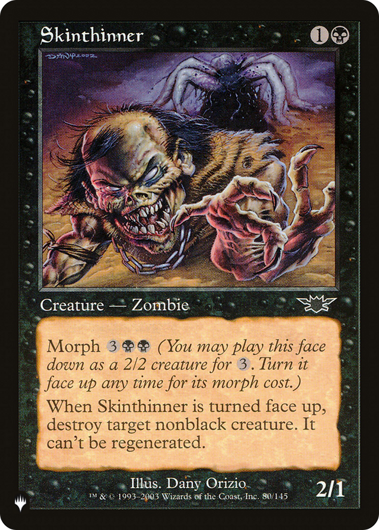 Skinthinner |  (LGN-80) [The List]