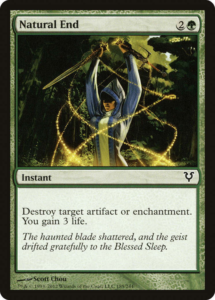 Natural End [Avacyn Restored] Foil