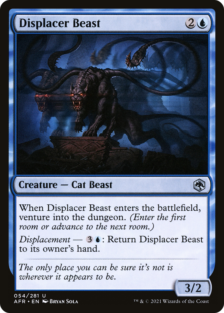 Displacer Beast [Dungeons & Dragons: Adventures in the Forgotten Realms] Foil