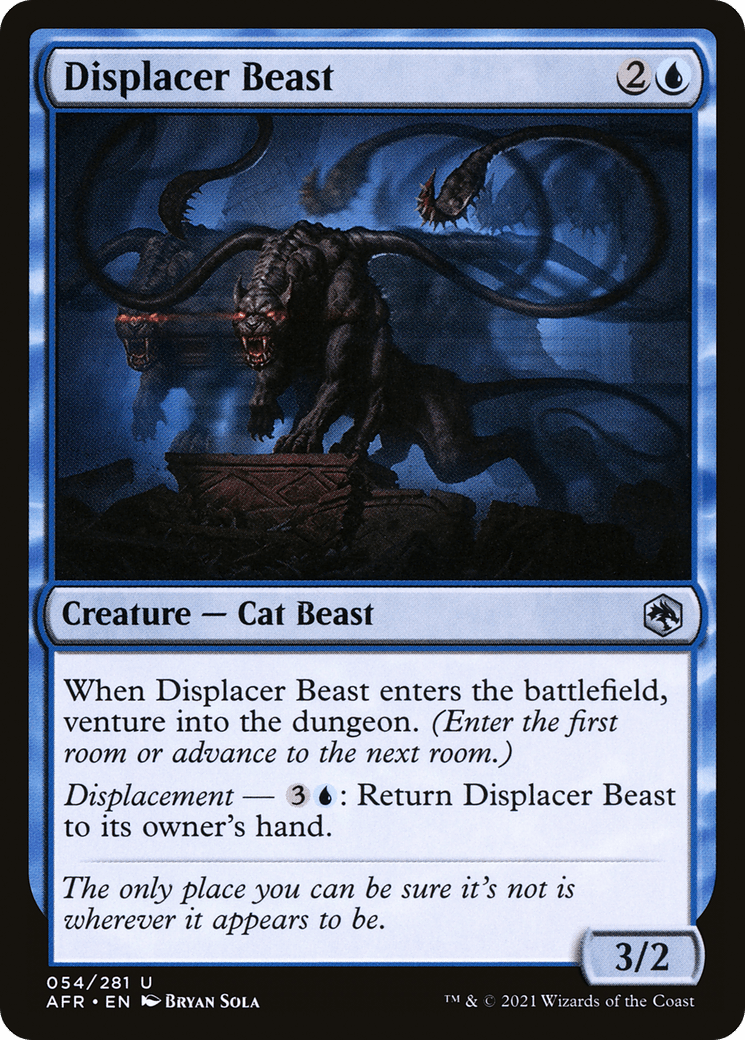 Displacer Beast [Dungeons & Dragons: Adventures in the Forgotten Realms] Foil