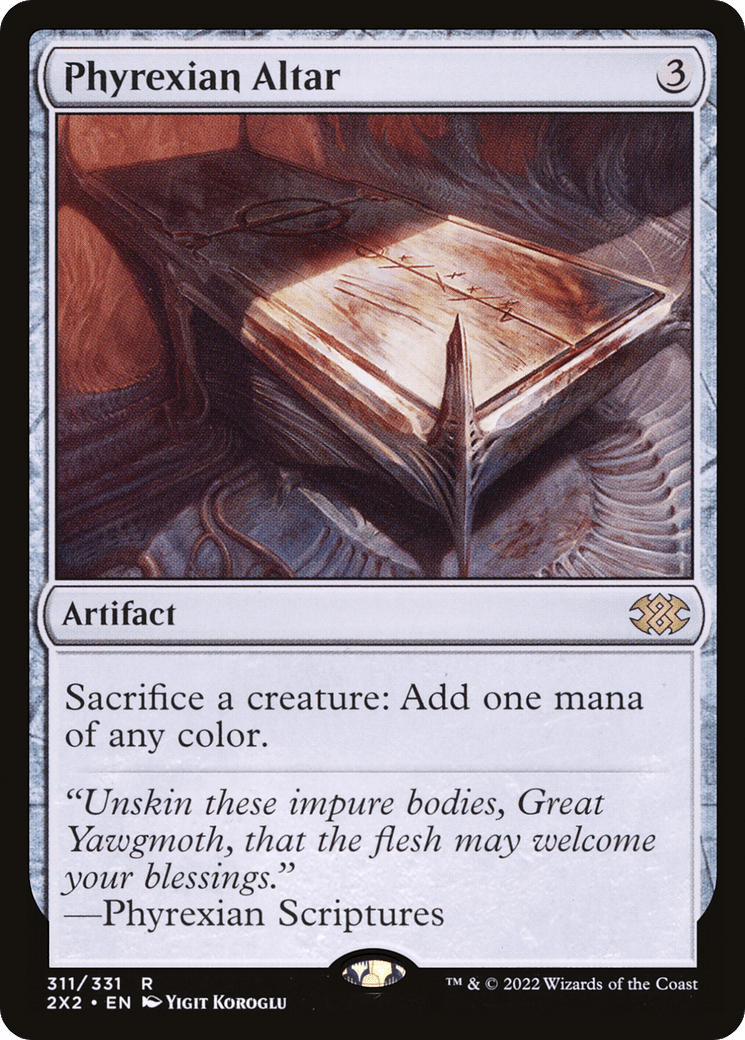 Phyrexian Altar [Double Masters 2022] Foil