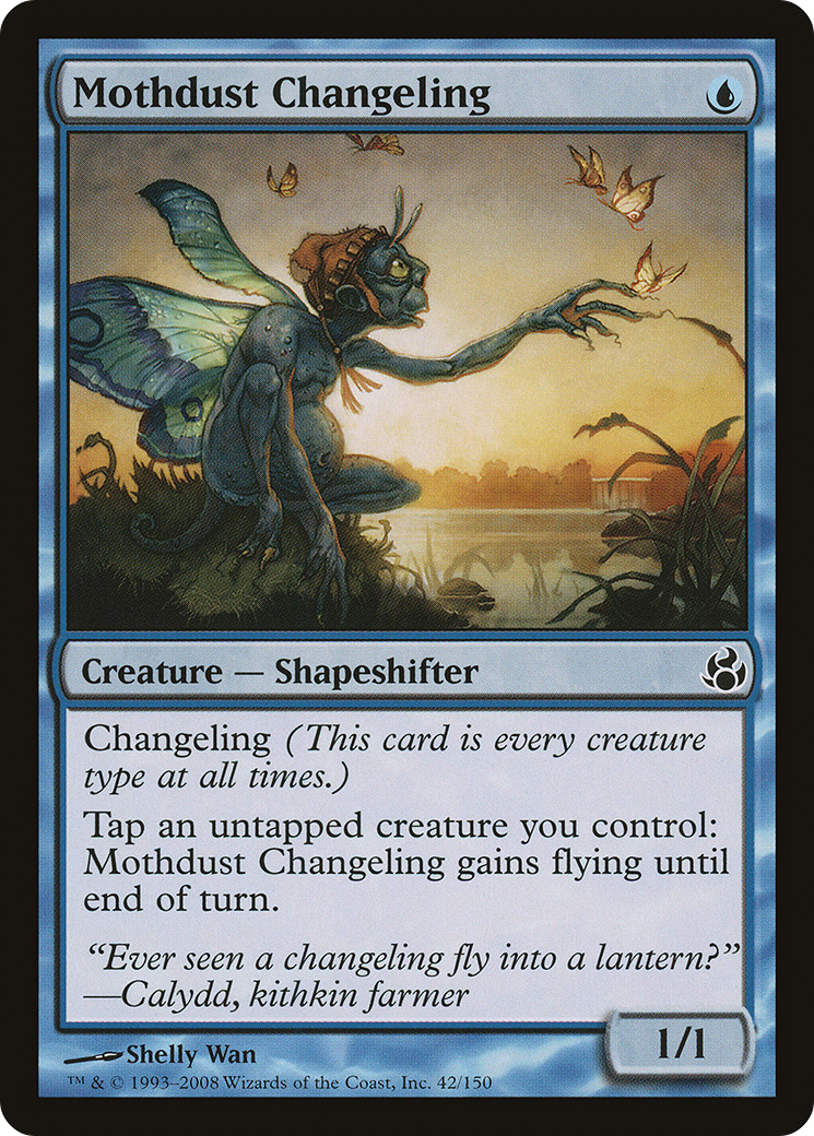 Mothdust Changeling [Morningtide] Foil