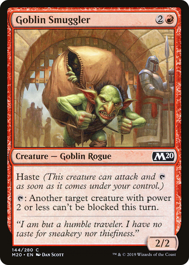 Goblin Smuggler [Core Set 2020] Foil