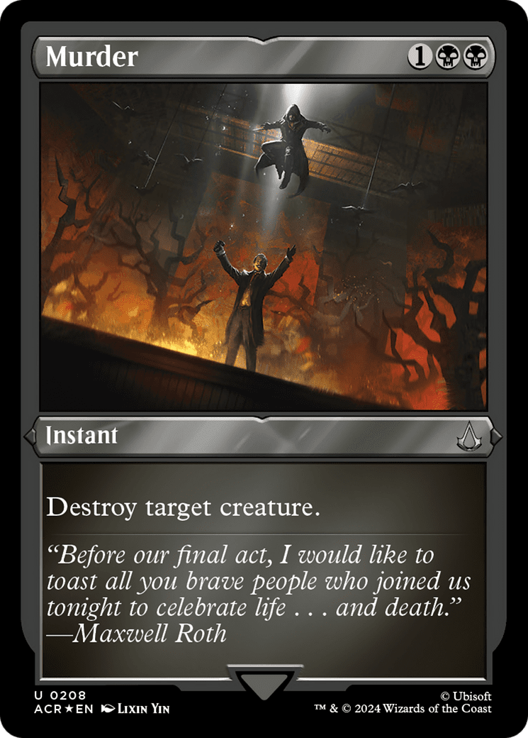 Murder (ACR-208) - Assassin's Creed Etched Foil