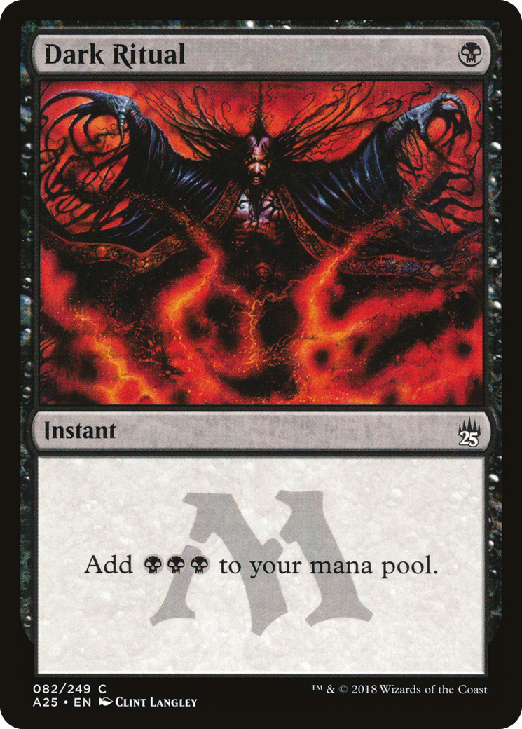 Dark Ritual [Masters 25] Foil