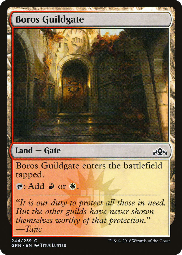 Boros Guildgate (244/259) [Guilds of Ravnica] Foil