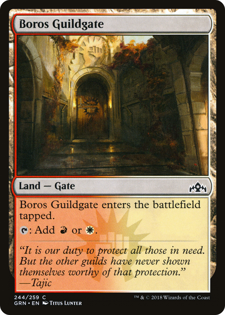 Boros Guildgate (244/259) [Guilds of Ravnica] Foil