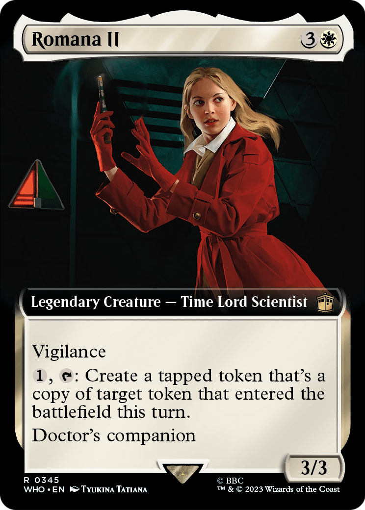 Romana II (Extended Art) [Doctor Who] Foil