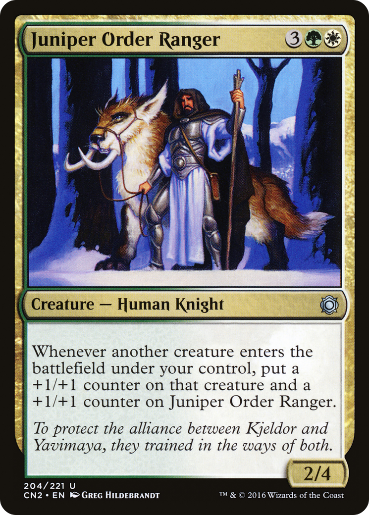 Juniper Order Ranger [Conspiracy: Take the Crown] Foil