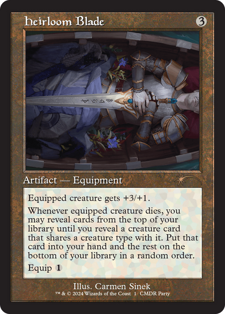 Heirloom Blade (Retro Frame) [Wizards Play Network 2024]