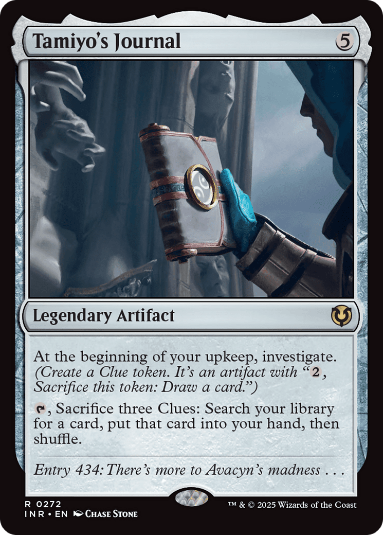 Tamiyo's Journal (-272) [Innistrad Remastered]  Foil