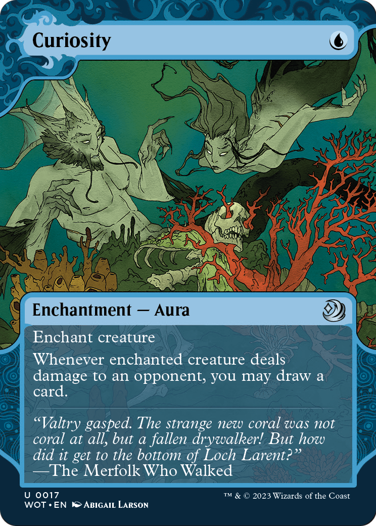 Curiosity [Wilds of Eldraine: Enchanting Tales] Foil