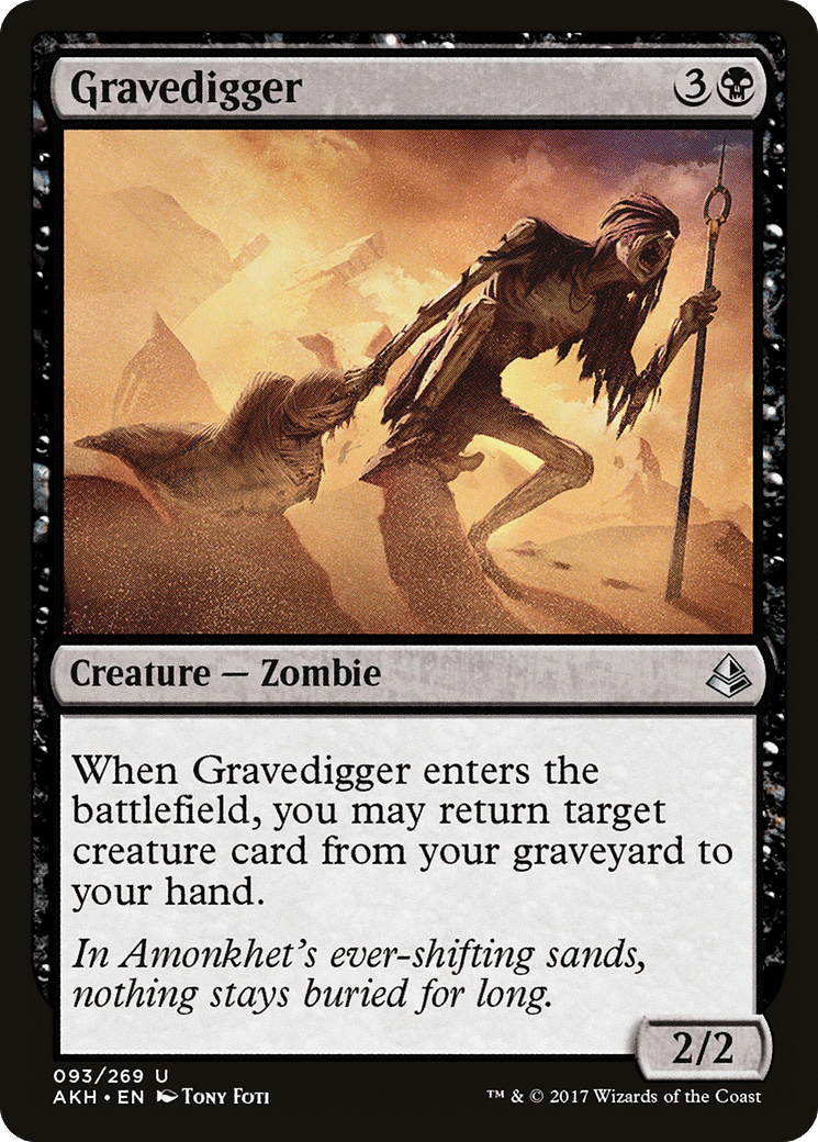 Gravedigger [Amonkhet] Foil
