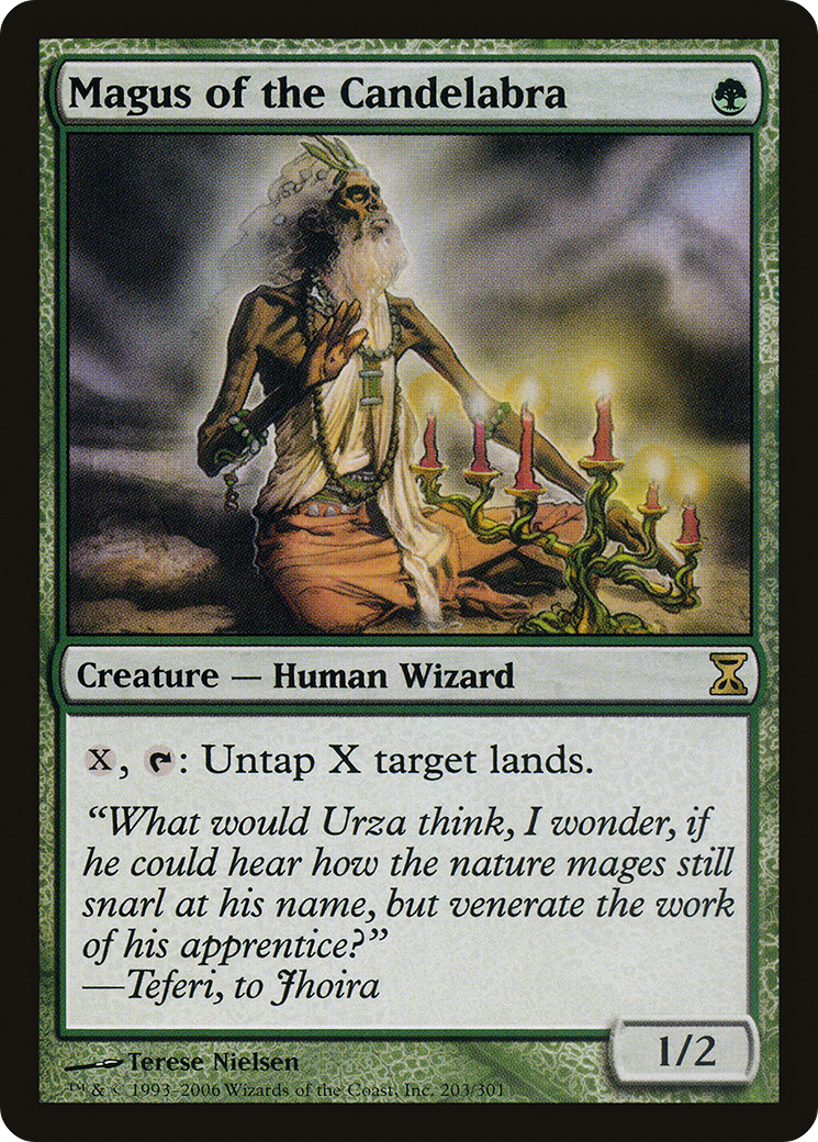 Magus of the Candelabra [Time Spiral] Foil