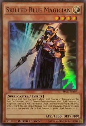 Skilled Blue Magician [SECE-ENS07] Super Rare