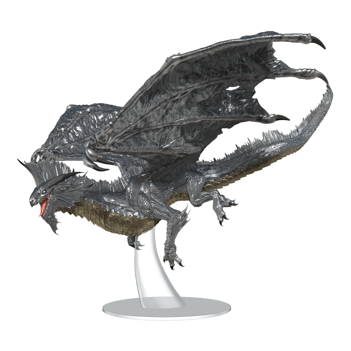D&D Icons Of The Realms | Adult Silver Dragon (Pre-painted)
