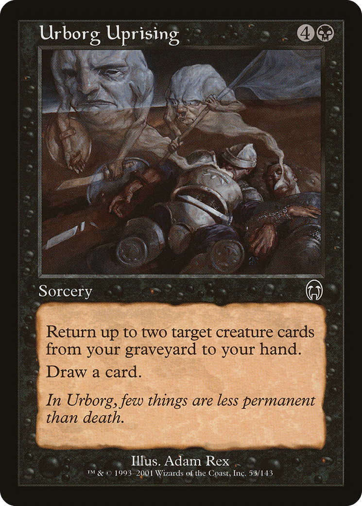 Urborg Uprising [Apocalypse] Foil