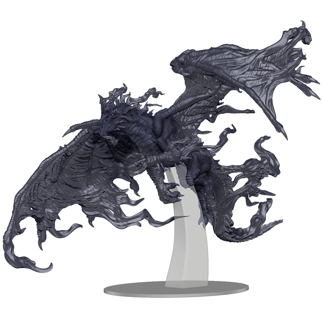 D&D Icons Of The Realms | Adult Blue Shadow Dragon (Pre-painted)