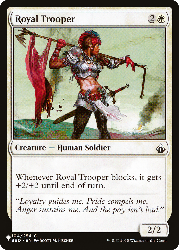 Royal Trooper |  (BBD-104) [The List]