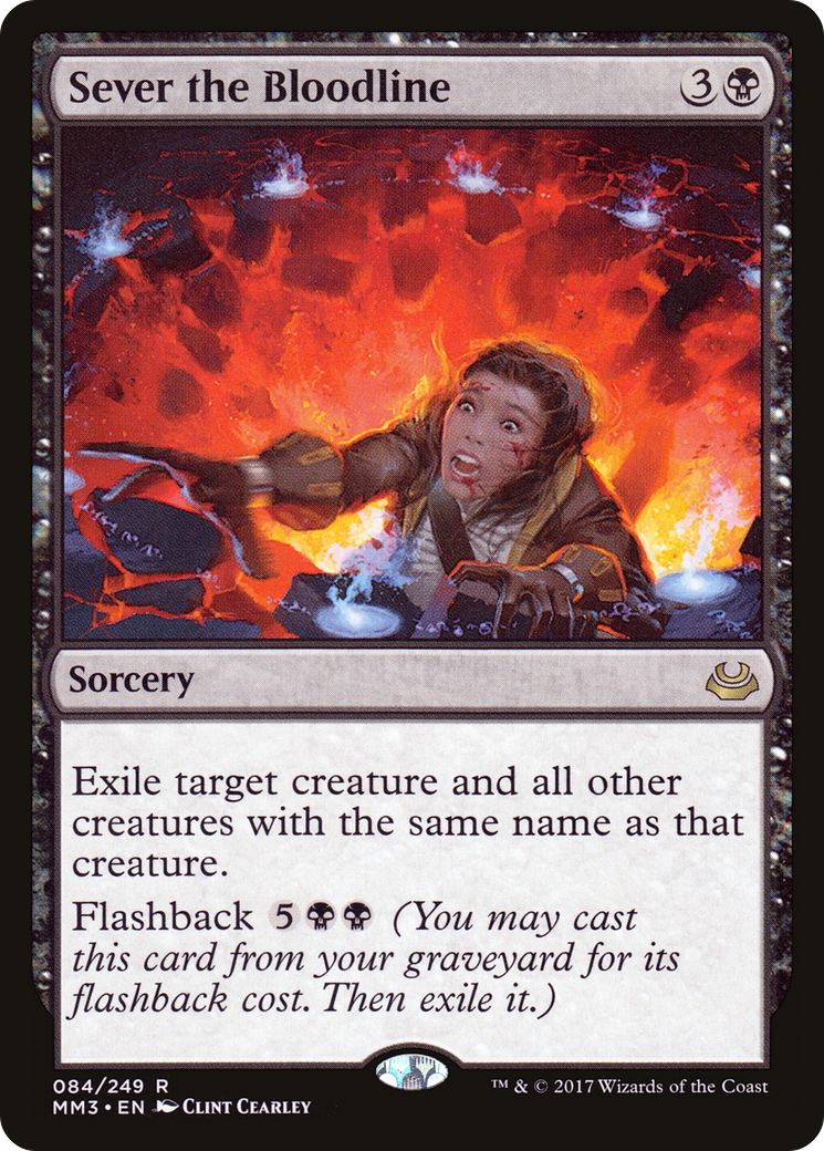 Sever the Bloodline [Modern Masters 2017] Foil