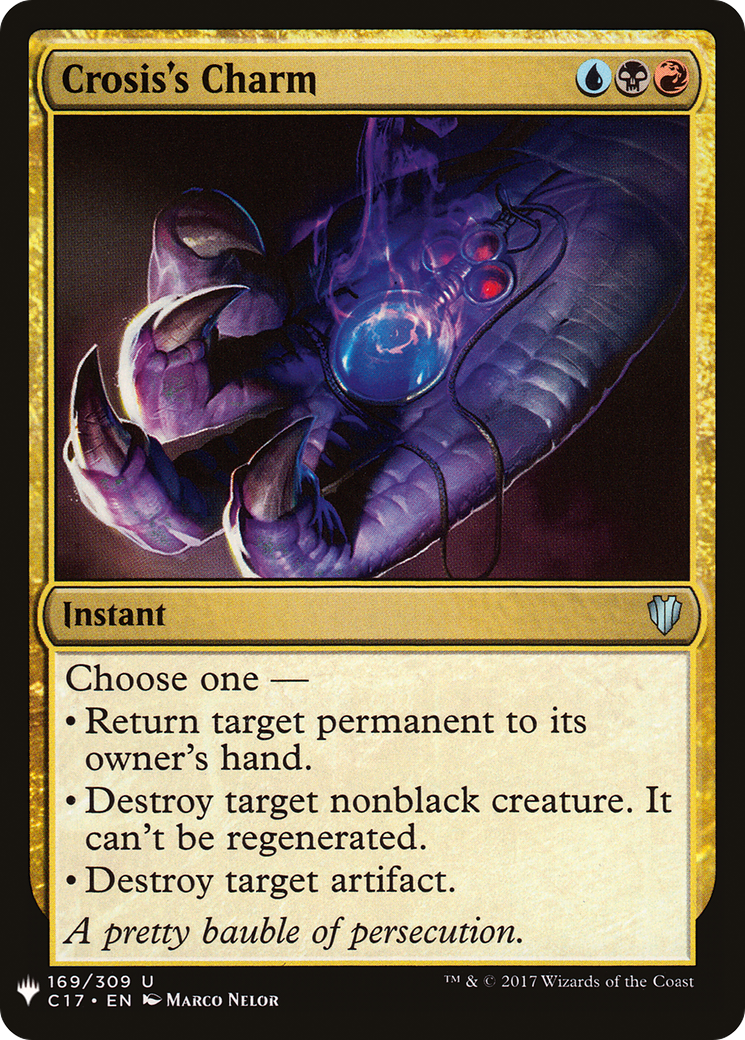 Crosis's Charm |  (C17-169) [The List]