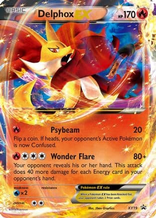 Delphox EX XY19 XY19/211 - XY Promos Holofoil