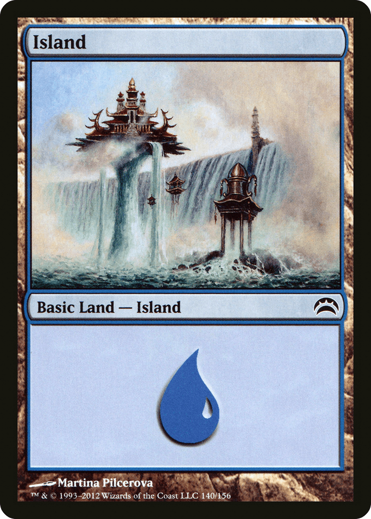 Island (140) [Planechase 2012]  Foil