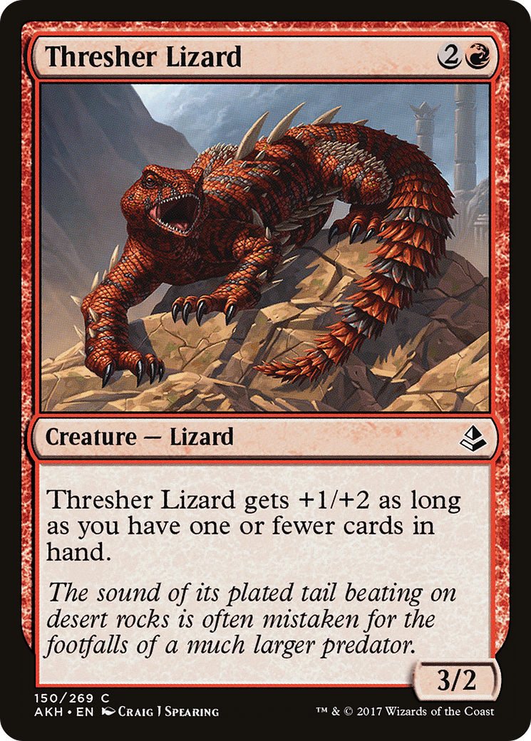 Thresher Lizard [Amonkhet] Foil