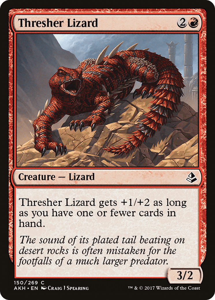 Thresher Lizard [Amonkhet] Foil