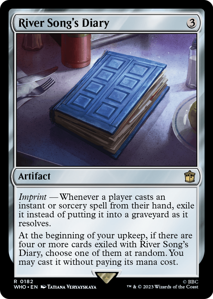 River Song's Diary [Doctor Who] Foil