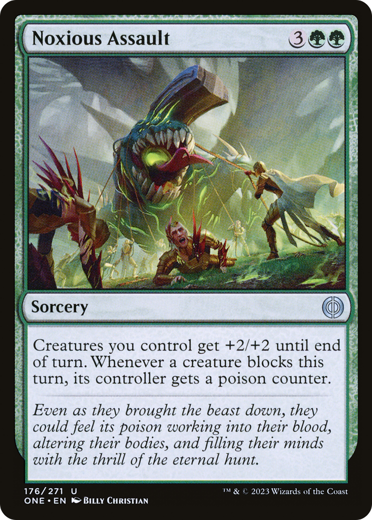 Noxious Assault [Phyrexia: All Will Be One] Foil