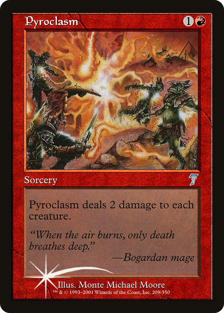 Pyroclasm [Seventh Edition] Foil