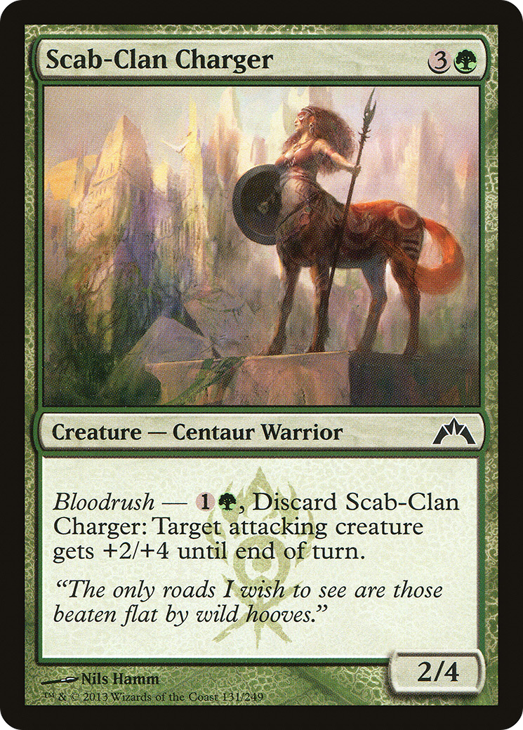 Scab-Clan Charger [Gatecrash] Foil