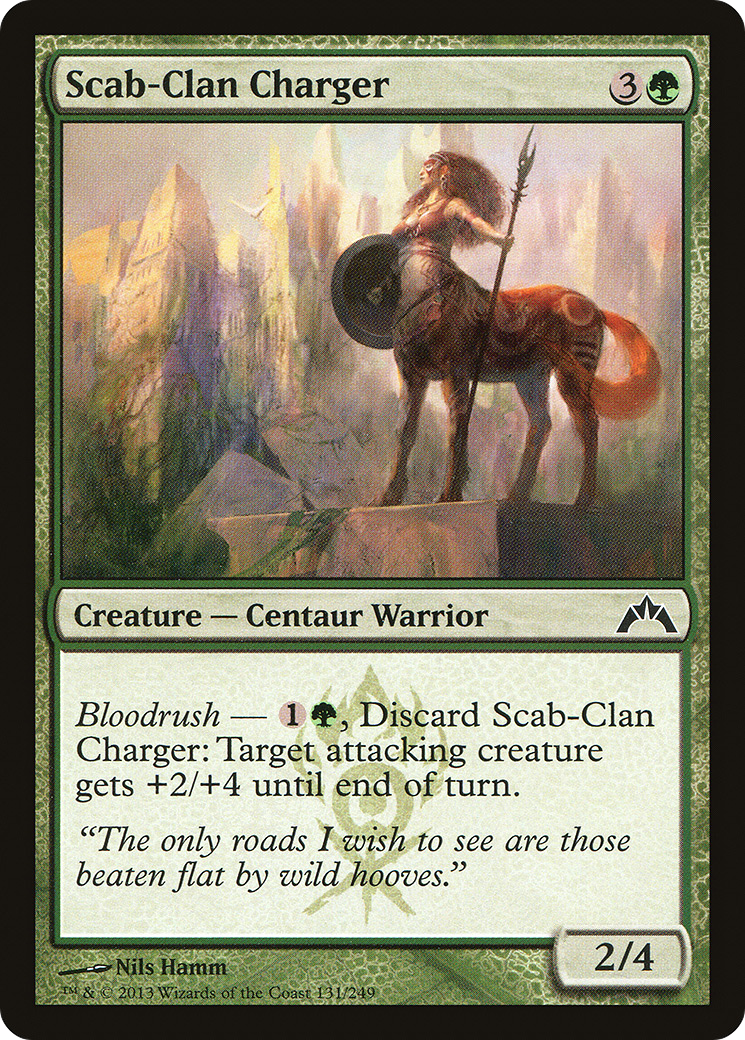 Scab-Clan Charger [Gatecrash] Foil