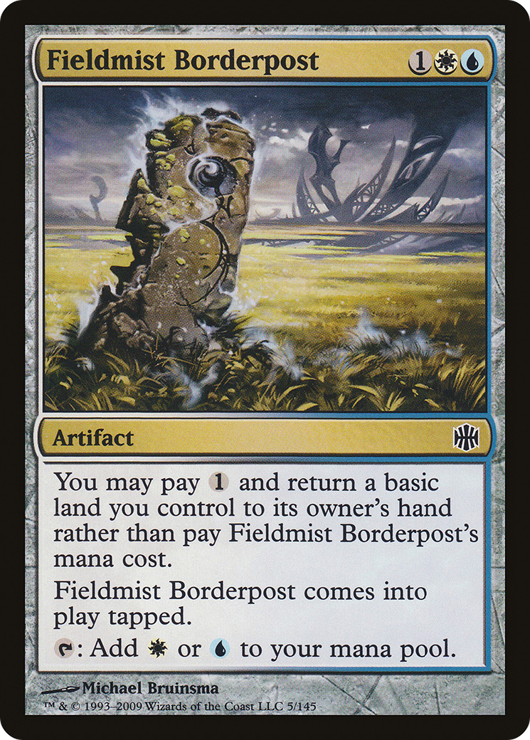 Fieldmist Borderpost [Alara Reborn] Foil